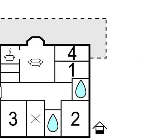 בית נופש Gorgeous In With Wifi קסטב